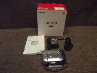 CANON DC210 1000x Digital Zoom DVD R/RW Camcorder (1462)