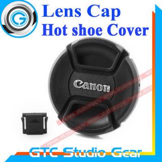 77mm Snap On Cap Hot shoe Cover for Camera Canon Lens