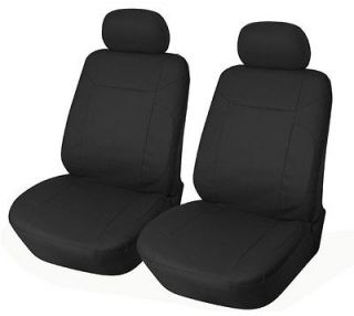 Front Car Seat Covers Compatible With Volkswagen 153 Black