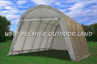   listed Carports   20x12 GARAGE Storage Canopy Shed Carport Rond Top