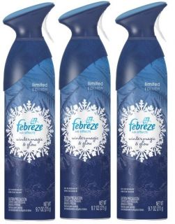 Febreze limited edition Wintermagic & Glow air effects spray Winter 