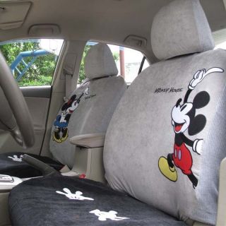 NEW Disney Mickey & Minnie Mouse H013 Car Seat Cover Set 10 pcs