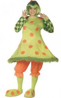 Adult Lolli The Clown Halloween Costume Dress Up
