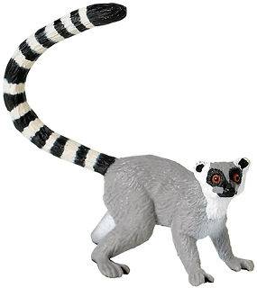 Lemur w/bendable tail FREE SHIP $25.+ Safari, Ltd.