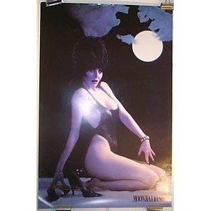 Elvira Mistress of Dark Moonbathing Pin Up Poster NEW UNUSED ROLLED