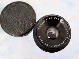 Carl Zeiss Jena Protar 14cm/18 Barrel Lens #627917  Minty/Flange