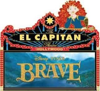 Disney DSF Disney Pixars Brave El Capitan Marquee LE 300 Pin