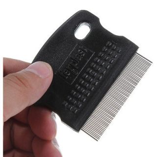   Fine Toothed Flea Comb Cat Dog Puppy Small Steel Grooming Tool Brush