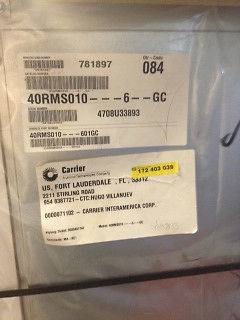 Carrier air conditioner 8.5 Ton Packaged Air Handling Unit