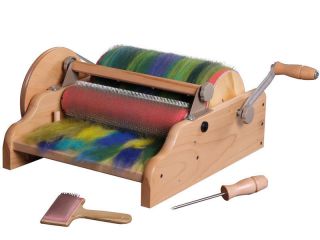 DRUM CARDER 12 WIDE for Felting Spinning Blending New in Box by 
