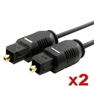   1M Black Digital Optical Audio Toslink Cable M/M For CD dvd MD Player