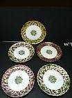 carlsbad plates 5 pcs mark&gutherz NICE china dinnerware floural 1869