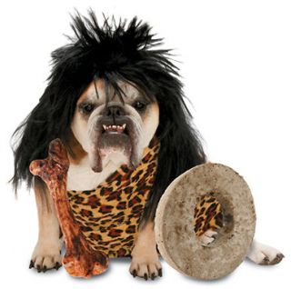 Zelda Cave Dog Caveman Pet Halloween Costume size Small