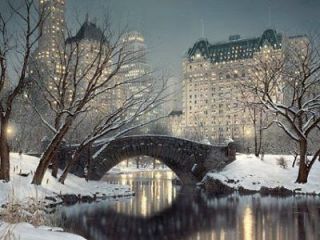 Twilight in Central Park by Rod Chase New York City