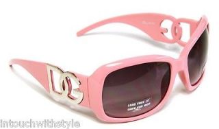 New DG Celebrity Kids Children Girls Sunglasses Age 6 12 Light Pink 