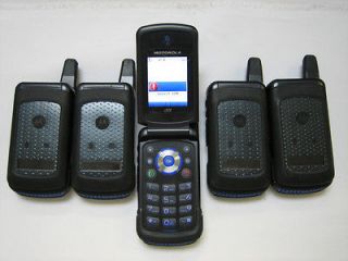 Lot of 5 Motorola i576 Cell Phone Rugged Sprint/ Nextel iDen