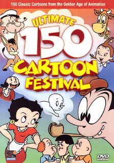 Ultimate 150 Cartoon Festival DVD, 2007, 3 Disc Set