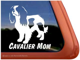 LOVE MY CAVALIER ~ Cavalier King Charles Spaniel Dog Window Decal 