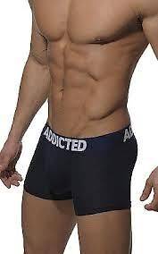Addicted AD30 Modal Blue Basic Boxer Underwear Boxers. New free post