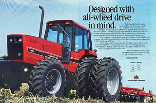 1983 International Harvester IH 5488 Farm Tractor 2 Page Ad