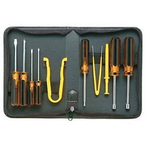   NOTEBOOK COMPUTER TOOL KITS SET CHEAP NEW DEMAGNETIZED W/ CASE NEW