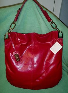 Cavalcanti Genuine Leather Shoulder Bag Red Purse NWTS