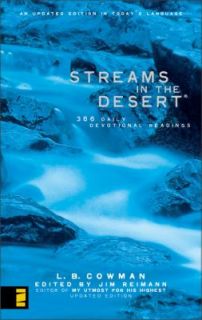 Streams in the Desert 366 Daily Devotional Readings by Charles E 