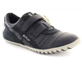 Replay Mens Casual Fashion Sneakers RP588P022 Fura Black