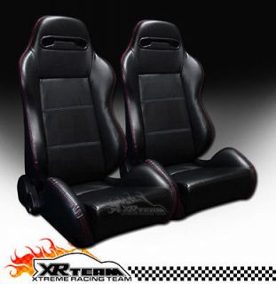   Reclinable Racing Seats+Sliders Pair 13 (Fits Chevrolet Colorado