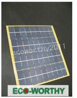 10Watt (2*5W) Solar panel solar trickle good charger for car RV +diode