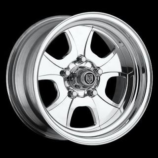 Center Line Wheels Competition Series Vintage Polished Wheel 15x7 