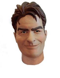 Charlie Sheen Deluxe Overhead Mask by Rubies