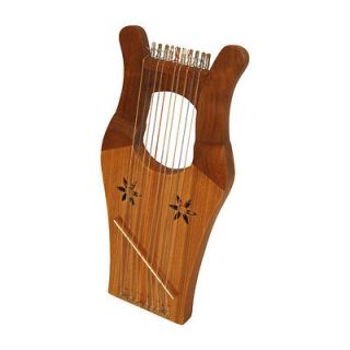 Mini Kinnor Harp, Bonus Case King David, DuPont Strings