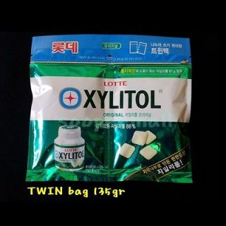   with Lotte Xylitol Chewing Gum Original Flavor Sugar Free,No Fat