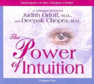   Power of Intuition by Judith Orloff and Deepak Chopra 2005, CD