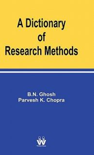   Methods by Parvesh K. Chopra and B. N. Ghosh 2003, Paperback