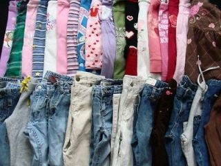 Huge Used Kids Toddler Girls 4 4T 5 5T Fall Winter Clothes Outfits 