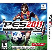 Pro Evolution Soccer 2011 (Nintendo 3DS, 2011) BRAND NEW/SEALED