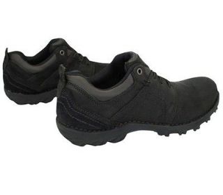 NEW CAT CATERPILLAR EMERGE OXFORD BLACK LEATHER LIGHTWEIGHT MENS SHOES