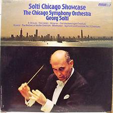 Solti Chicago Symphony Orchestra Showcase LP NM