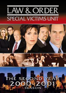Law Order Special Victims Unit   The Second Year DVD, 2005, 3 Disc Set 