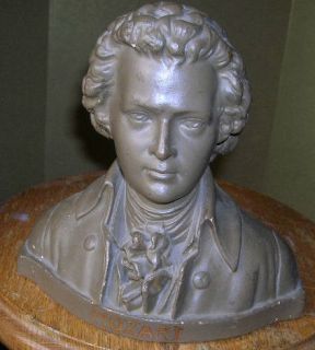 Bust Mozart SCARCE Numbered Classical music composer
