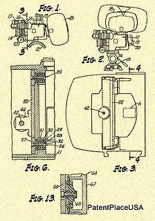 PANAVISION Motion Picture Camera Patent Art Print_M379