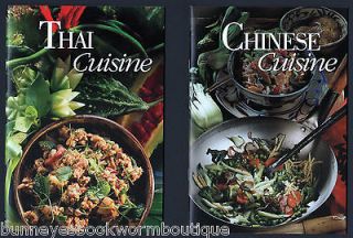 LOT Cookbooks CHINESE Recipes THAI New CUISINE Fast EASY Cooking ASIAN 