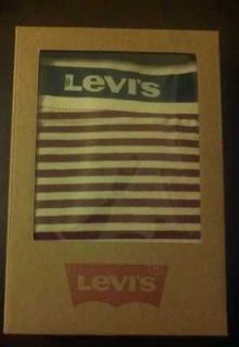 Levis Boxer Shorts Underwear   Large L 36 38 Stripey Red Blue £28 