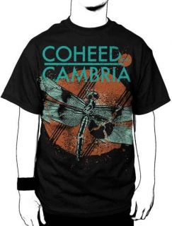 COHEED AND CAMBRIA   Dragon Fly   T SHIRT S M L XL 2XL Brand New