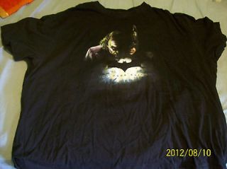   Knight Shirt Joker Batman Heath Ledger Christian Bale, Rare Shirt