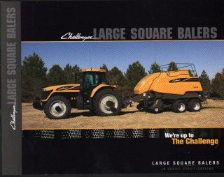 Challenger LB Series Large Square Baler Brochure Leaflet