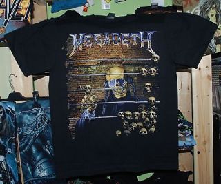 Megadeth T shirt large new rare countdown to extinction metallica 