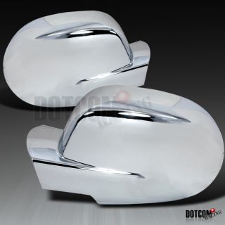 2007 2012 CHEVY TAHOE CHROME SIDE MIRROR COVERS PAIR (Fits Chevrolet)